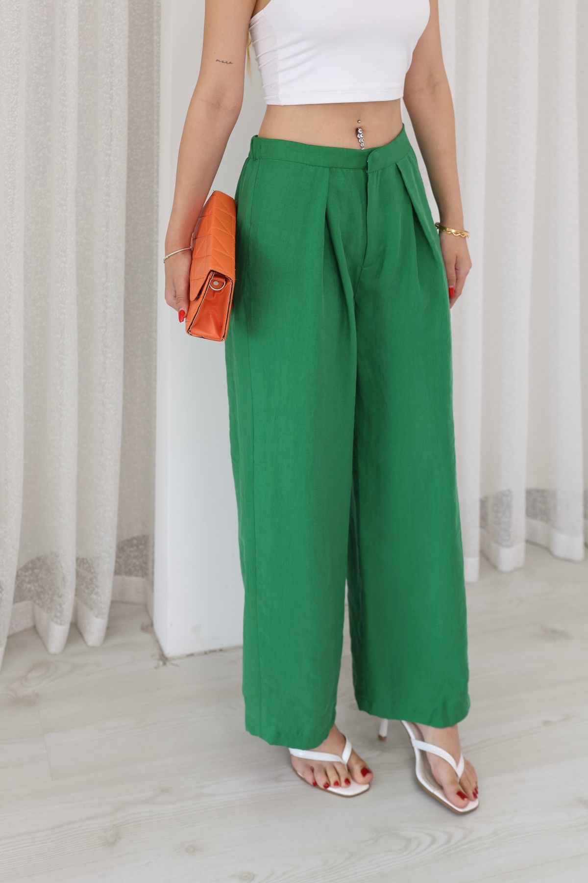 YEŞİL PANTOLON