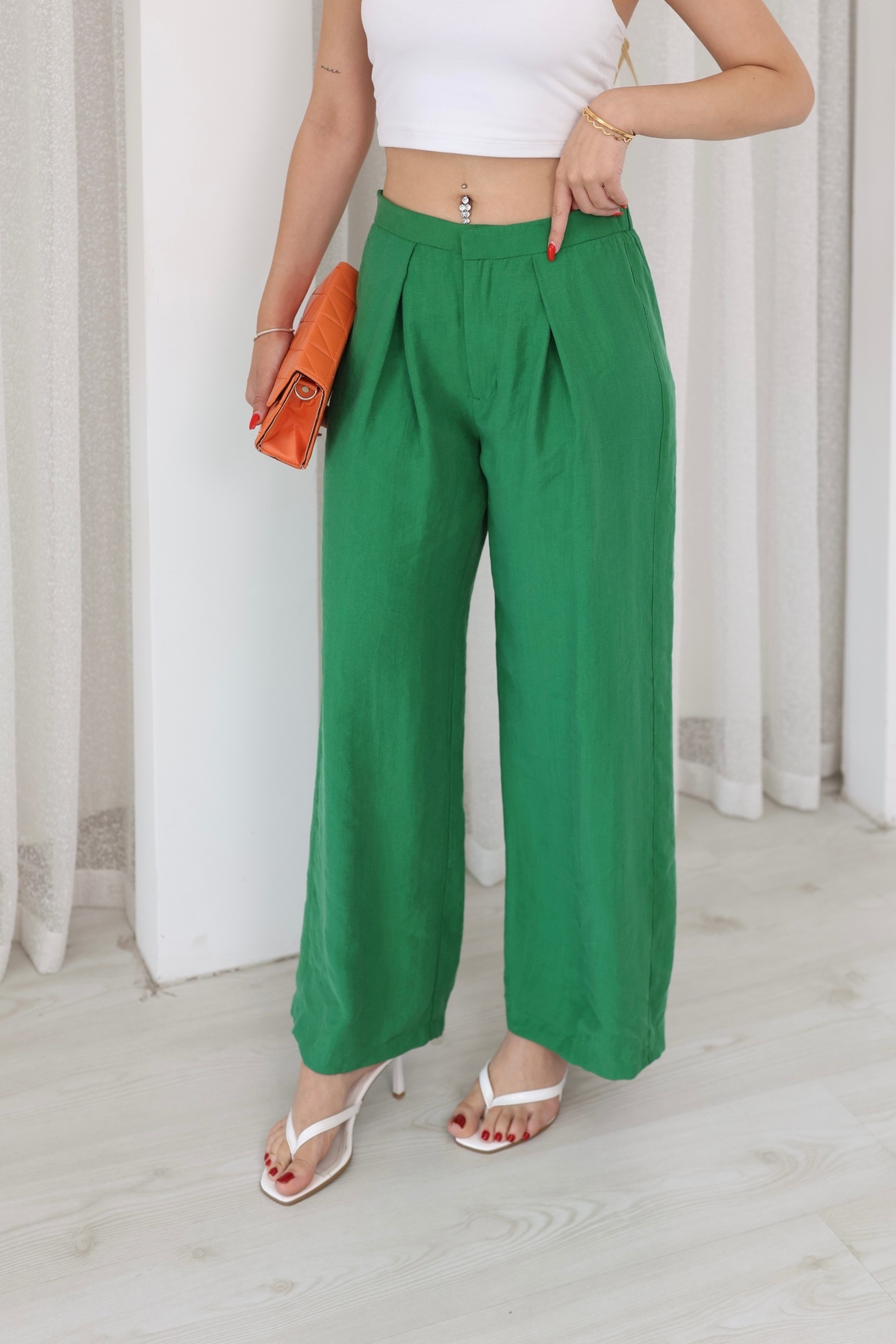 YEŞİL PANTOLON